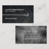 Maßgeschneiderte LKW-Visitenkarten Visitenkarte (Vorne/Hinten)