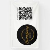 Maßgeschneiderte Logo- und QR-Code für Veranstaltu Banner (Vertikal)