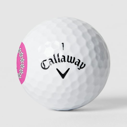 Maßgeschneiderte Logobälle für die Blume in Monogr Golfball (Logo)