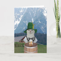 Maßgeschneiderte lustige deutsche Katze