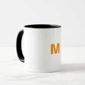 Maßgeschneiderte M-Tasse Tasse (Vorderseite Links)