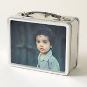 Maßgeschneiderte Mahlzeiten Metall Brotdose (Rückseite)