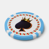 Maßgeschneiderte Markendarstellung mit Crown 3D Re Pokerchips (Einzeln)