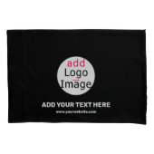 Maßgeschneiderte Markenkennzeichnung Kissenbezug (Vorderseite-Links)