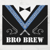 Maßgeschneiderte Markierungen für Bierflaschen Bierflaschenetikett (Einzelnes Label)