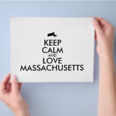 Maßgeschneiderte MASSACHUSETTEN für BEHALTEN CALM Flyer (Hand)