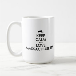 Maßgeschneiderte MASSACHUSETTEN für BEHALTEN CALM  Kaffeetasse