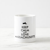 Maßgeschneiderte MASSACHUSETTEN für BEHALTEN CALM Kaffeetasse (Mittel)