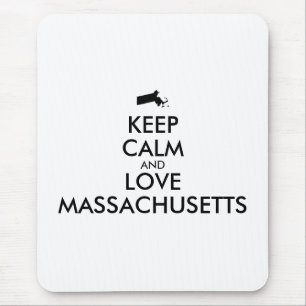 Maßgeschneiderte MASSACHUSETTEN für BEHALTEN CALM Mousepad