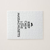 Maßgeschneiderte MASSACHUSETTEN für BEHALTEN CALM  Puzzle (Horizontal)