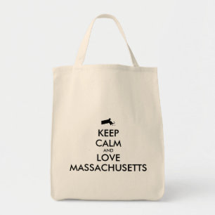 Maßgeschneiderte MASSACHUSETTEN für BEHALTEN CALM  Tragetasche