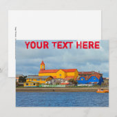 Maßgeschneiderte Maullin-, Chile-Karte (Vorne/Hinten)