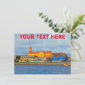 Maßgeschneiderte Maullin-, Chile-Karte (Stehend Vorderseite)