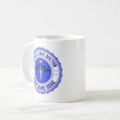 Maßgeschneiderte MD Specialty Caduceus Dermatology Kaffeetasse (Vorderseite Links)