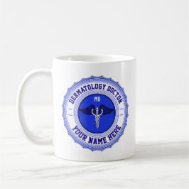 Maßgeschneiderte MD Specialty Caduceus Dermatology Kaffeetasse