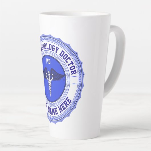 Maßgeschneiderte MD-Spezialität Caduceus Anästhesi Milchtasse (Rechte Ecke)