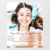 Maßgeschneiderte Med Wellness-Center Schönheitsbeh Fensteraufkleber (Blatt)