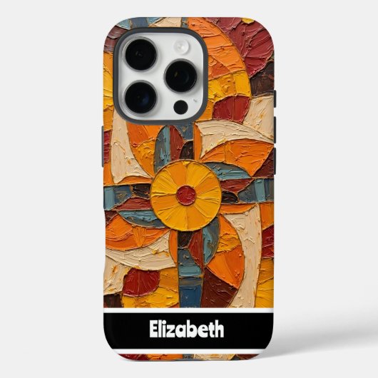 Maßgeschneiderte Medallion Telefonabdeckung Case-Mate iPhone Hülle (Rückseite)