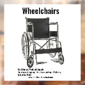 Maßgeschneiderte medizinische Versorgung Shop Roll Fensteraufkleber (Blatt 2)