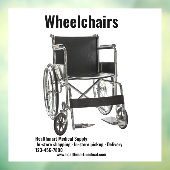 Maßgeschneiderte medizinische Versorgung Shop Roll Fensteraufkleber (Blatt 3)