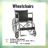 Maßgeschneiderte medizinische Versorgung Shop Roll Fensteraufkleber (Blatt 3)