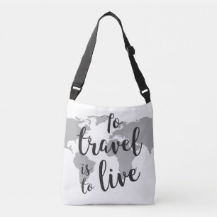 Maßgeschneiderte Mehrdruck-Cross-Body-Bag Tragetaschen Mit Langen Trägern