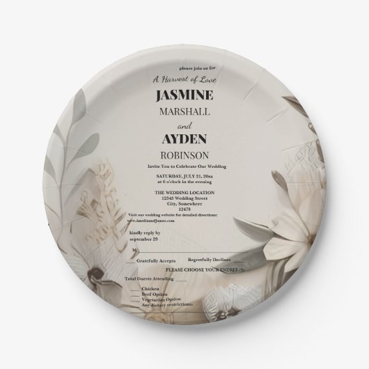 Maßgeschneiderte Meilensteine-Celebration-Karten Pappteller (Vorderseite)