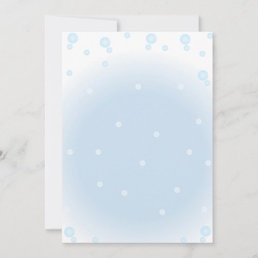 Maßgeschneiderte Mermaid-Party Einladung für Kinde (Rückseite)