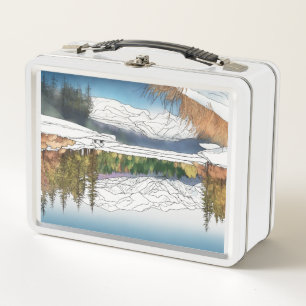 Maßgeschneiderte Metallbox modisch verpackt aus Me Metall Brotdose