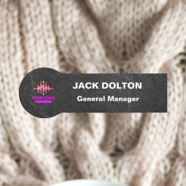 Maßgeschneiderte Metallienname-Tag für Mitarbeiter Namensschild