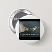 Maßgeschneiderte metallische Sticker Button (Vorne & Hinten)