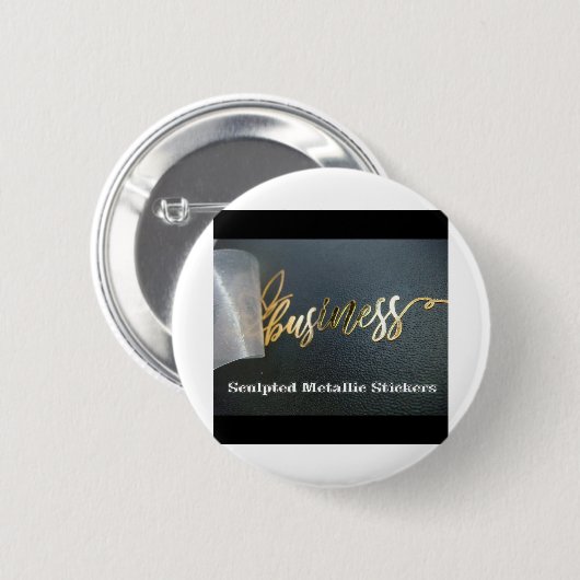 Maßgeschneiderte metallische Sticker Button (Vorne & Hinten)