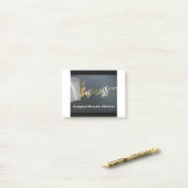 Maßgeschneiderte metallische Sticker Post-it Klebezettel (Auf Schreibtisch)