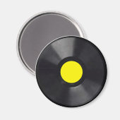 Maßgeschneiderte Mini-Vinyl-LP-Aufnahme Magnet (Vorderseite/Rückseite)