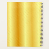 Maßgeschneiderte Mit Monogramm Imitate - Goldvorla Planer (Rückseite)