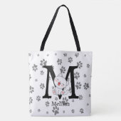 Maßgeschneiderte Mit Monogramm Katzenpappe Tasche (Vorderseite)