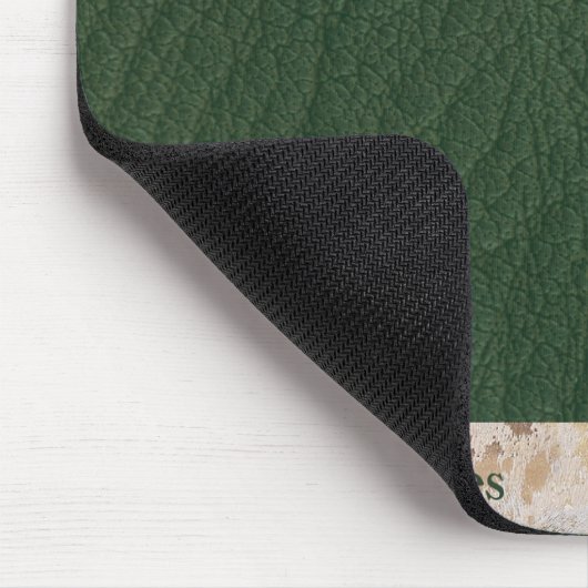 Maßgeschneiderte Mit Monogramm Maskuline Modernes  Mousepad (Ecke)