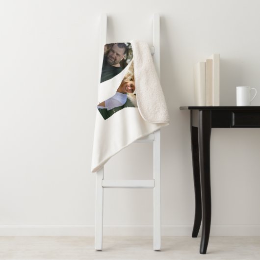 Maßgeschneiderte moderne 3-Foto-Collage Freude an  Sherpadecke (Beispiel)