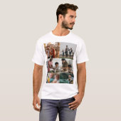 Maßgeschneiderte moderne 5 Fotomaterial T-Shirt (Vorne ganz)