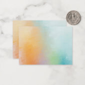 Maßgeschneiderte, moderne, Abstrakte Blindvorlage Mitteilungskarte (Vorderseite/Rückseite Beispiel)