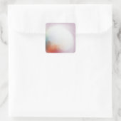 Maßgeschneiderte, moderne, Abstrakte Blindvorlage Quadratischer Aufkleber (Tasche)