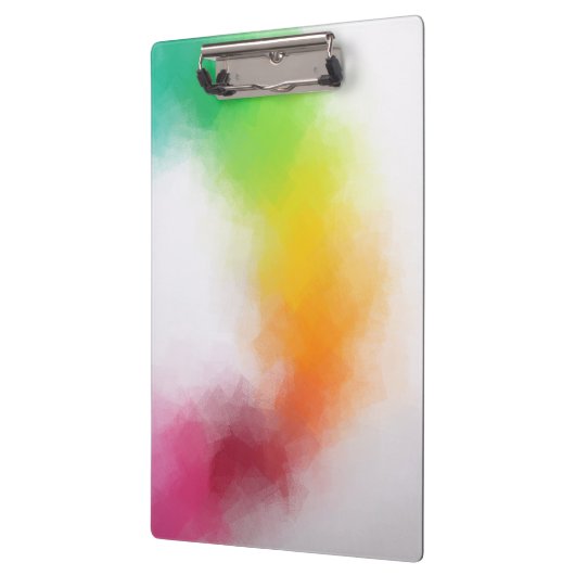 Maßgeschneiderte, moderne Abstrakte Kunstvorlage Klemmbrett (Links)