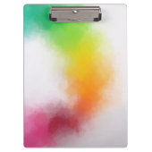 Maßgeschneiderte, moderne Abstrakte Kunstvorlage Klemmbrett (Vorderseite)