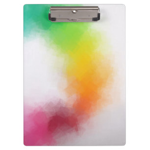 Maßgeschneiderte, moderne Abstrakte Kunstvorlage Klemmbrett