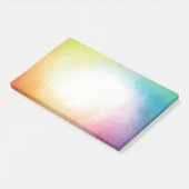 Maßgeschneiderte, moderne Abstrakte Kunstvorlage Post-it Klebezettel (angewinkelt)