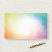 Maßgeschneiderte, moderne Abstrakte Kunstvorlage Post-it Klebezettel (Auf Schreibtisch)