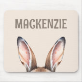 Maßgeschneiderte moderne Aquarellfarbe Niedlich Os Mousepad (Vorne)