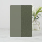 Maßgeschneiderte moderne Aufteilung Save the Date (Stehend Vorderseite)