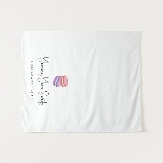 Maßgeschneiderte moderne Business Table Runner-Ban Wandteppich (Vorderseite (Horizontal))