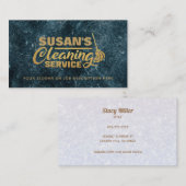 Maßgeschneiderte, moderne Clearing-Visitenkarten Visitenkarte (Vorne/Hinten)